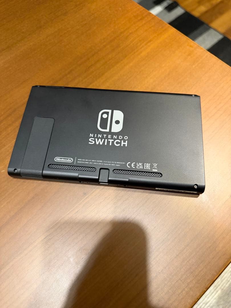 Nintendo Switch 本体 グレー　バッテリー強化版　ジョイコンと箱無