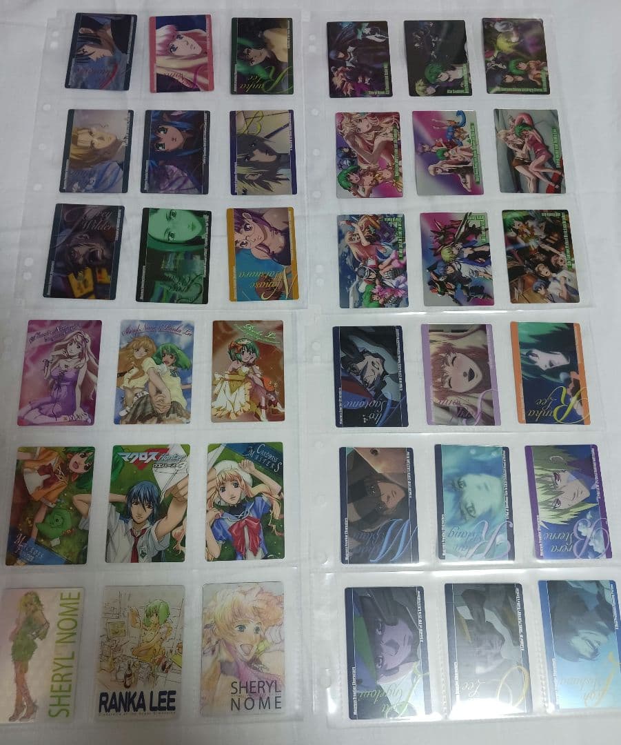 セール中 マクロスF&Δウエハースカードコンプリート&おまけ 計400枚以上
