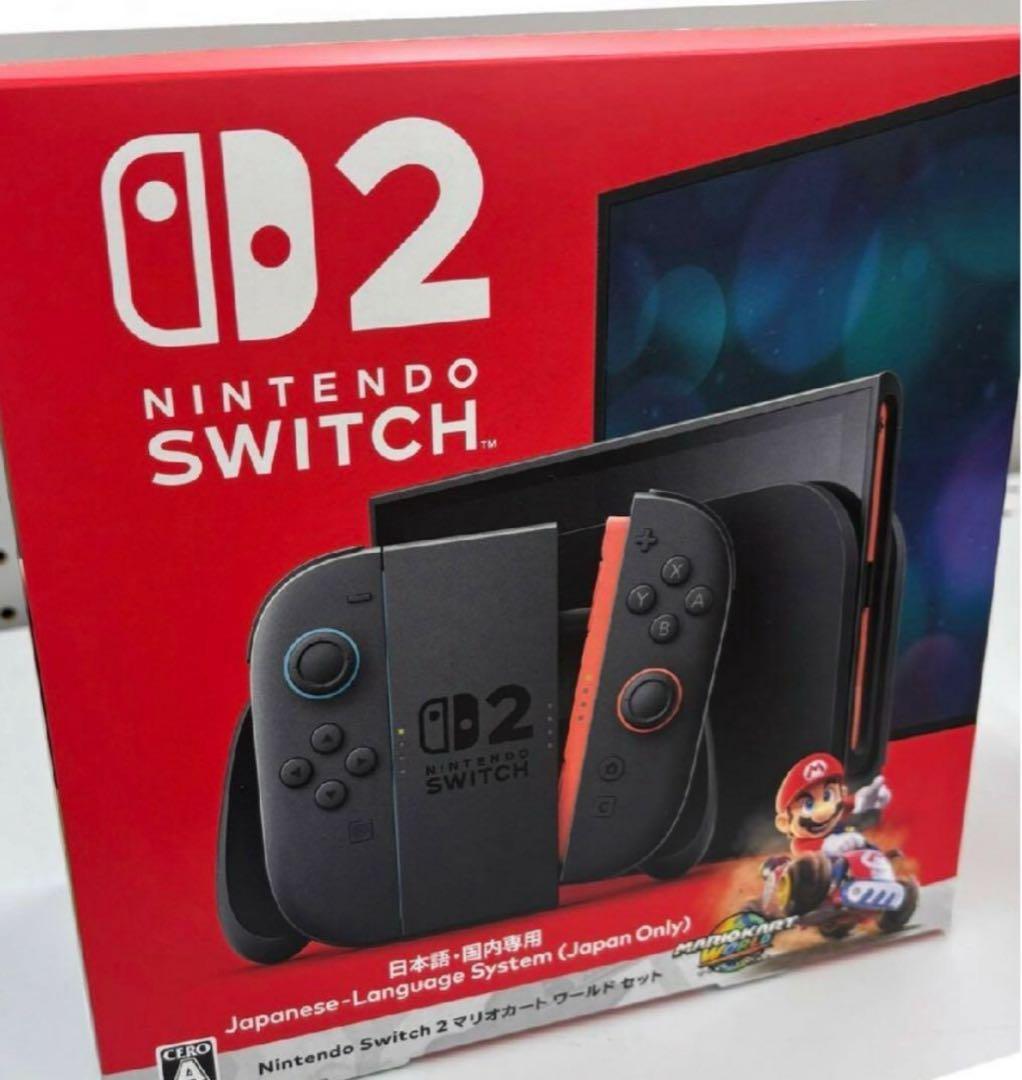 新品未開封Nintendo Switch 2 マリオカートワールドセット