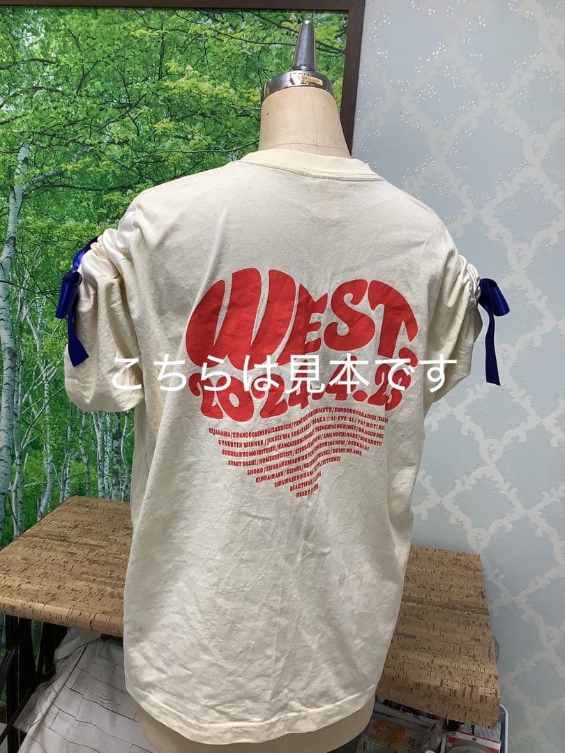 推しTシャツ　材料持ち込みリメイクオーダー