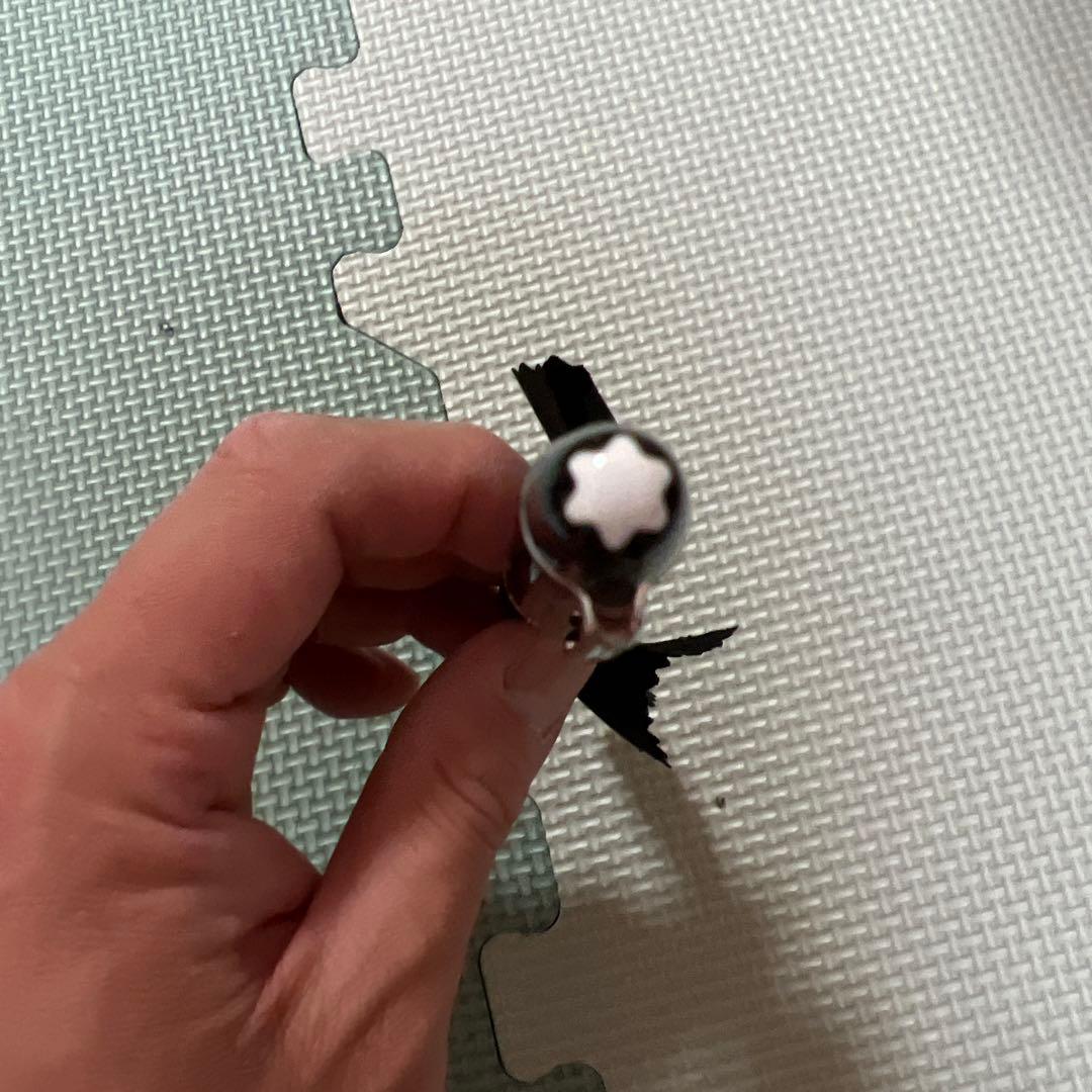 モンブラン　マイスターシュテュック　プラチナ　ミッドサイズボールペン