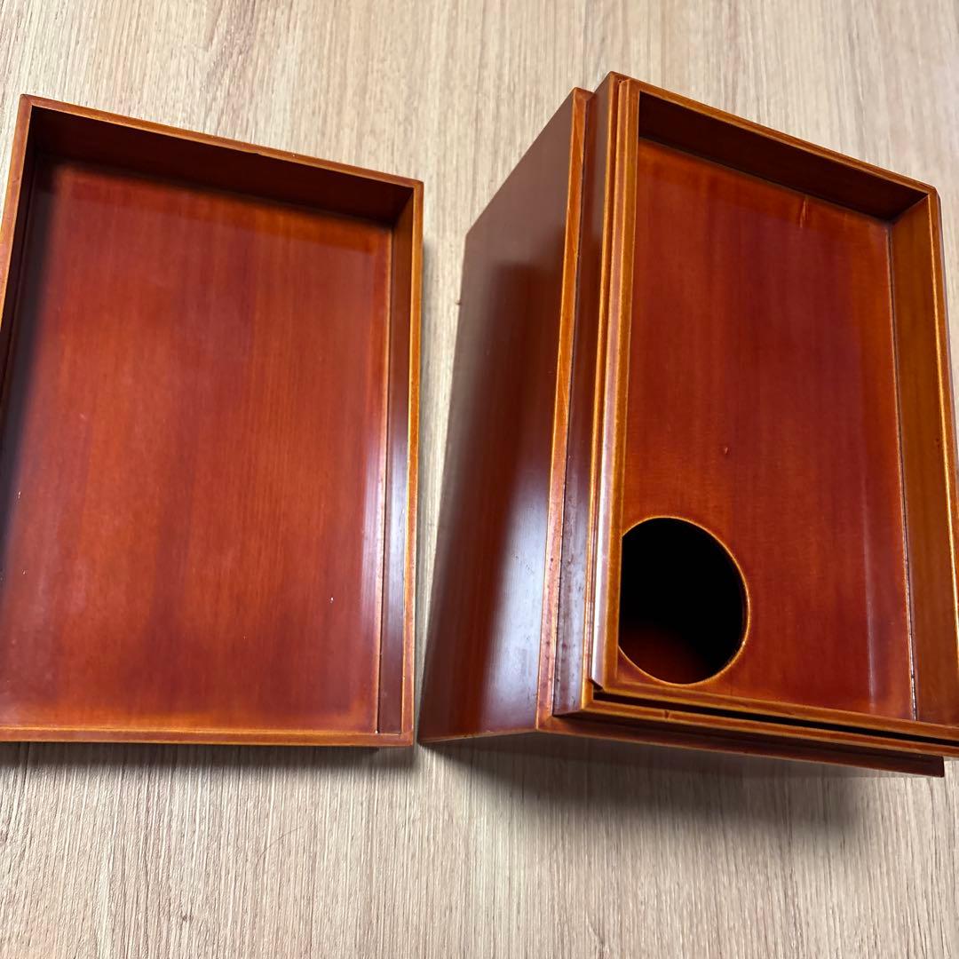 春慶塗　茶箱　4点セット