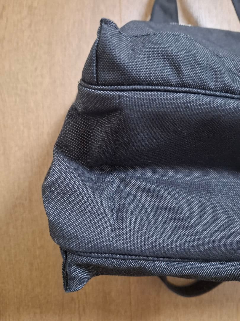 極美品☆ ポーター スモーキー ボストンバッグ ダブルポケット 黒