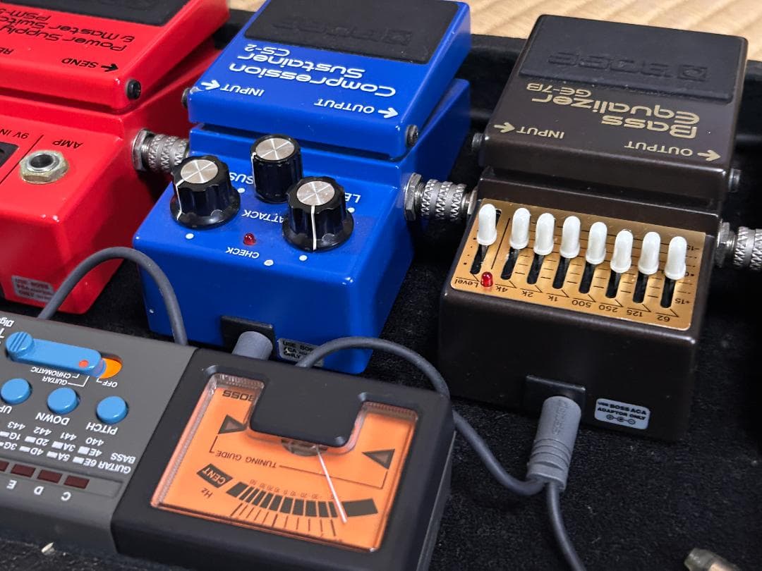 な*ん様 BOSS BF-2B GE-7B CS-2 PSM-5 　ボード