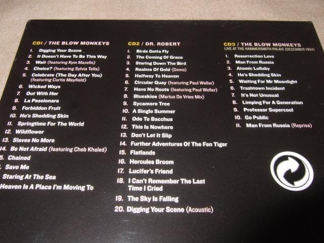 BLOW MONKEYS,ブロウ・モンキーズ,新品未開封,3CD,ニューウェイヴ
