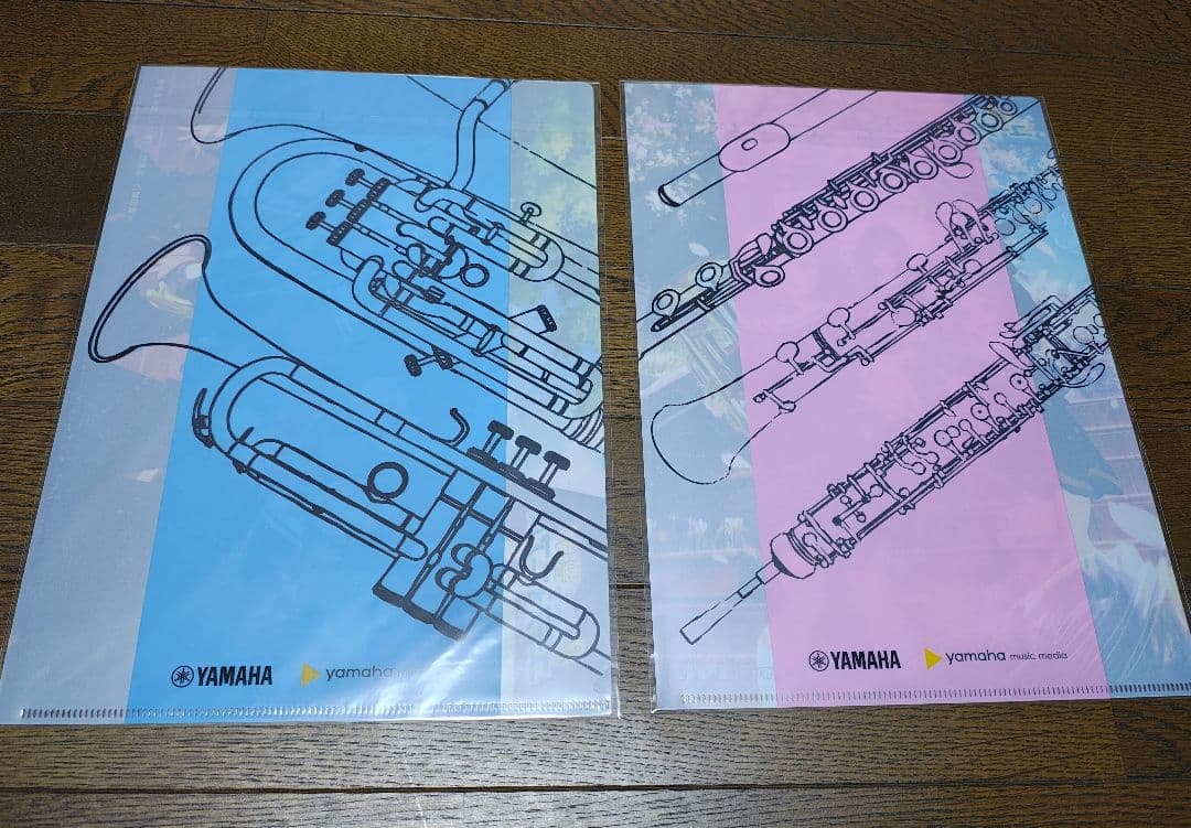 響け！ユーフォニアム 非売品 ヤマハ クリアファイル 新品 未使用 2枚セット