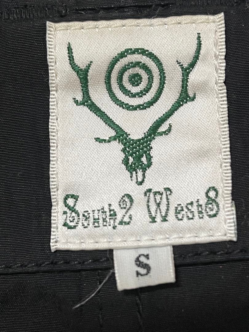 South2 West8 ブラック フィッシングベスト S