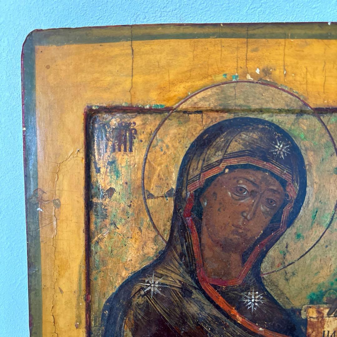 ロシア正教イコン the Mother of God アンティーク
