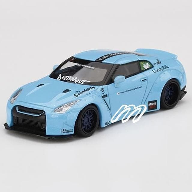 MINI GT LB★WORKS 日産 GT-R R35 Light Blue