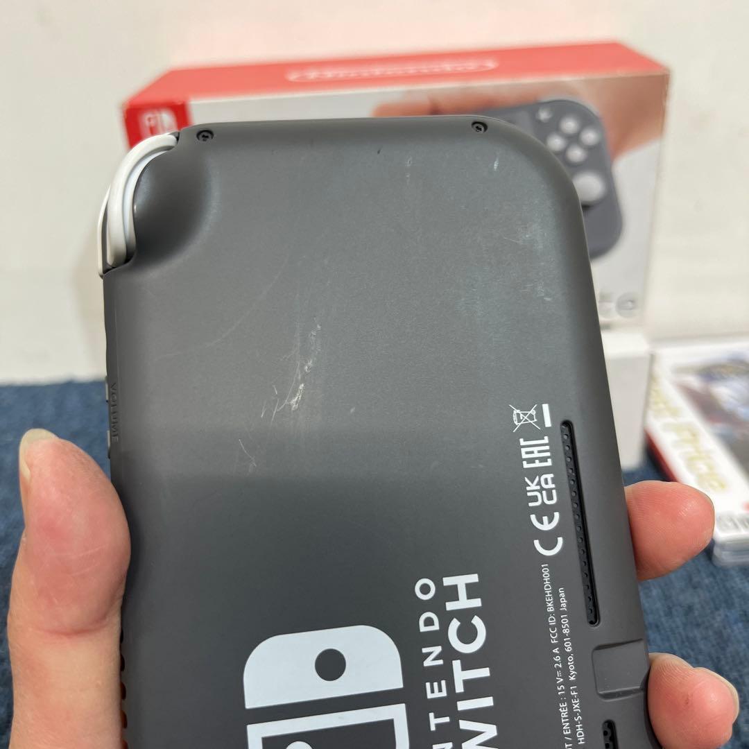 Nintendo Switch Lite グレー　カセット付き
