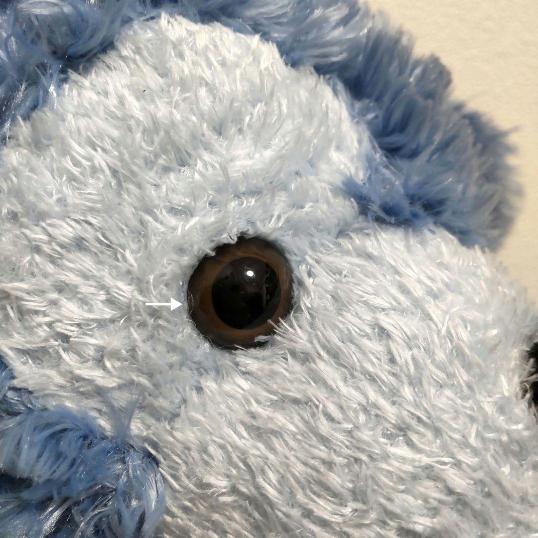 WDW　ディズニーベア　ダッフィー　ブルー　青　ぬいぐるみ　海外