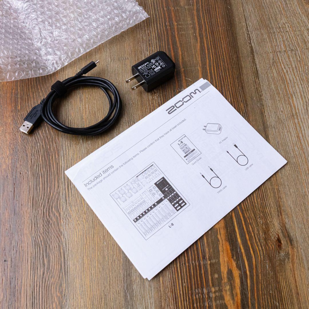 ZOOM LiveTrak L-8 8chミキサー/レコーダー 美品