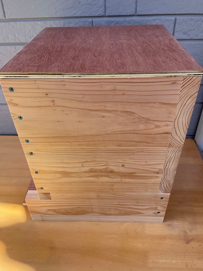 日本蜜蜂重箱式巣箱ハニーズハウス！スノコセット！送料無料！