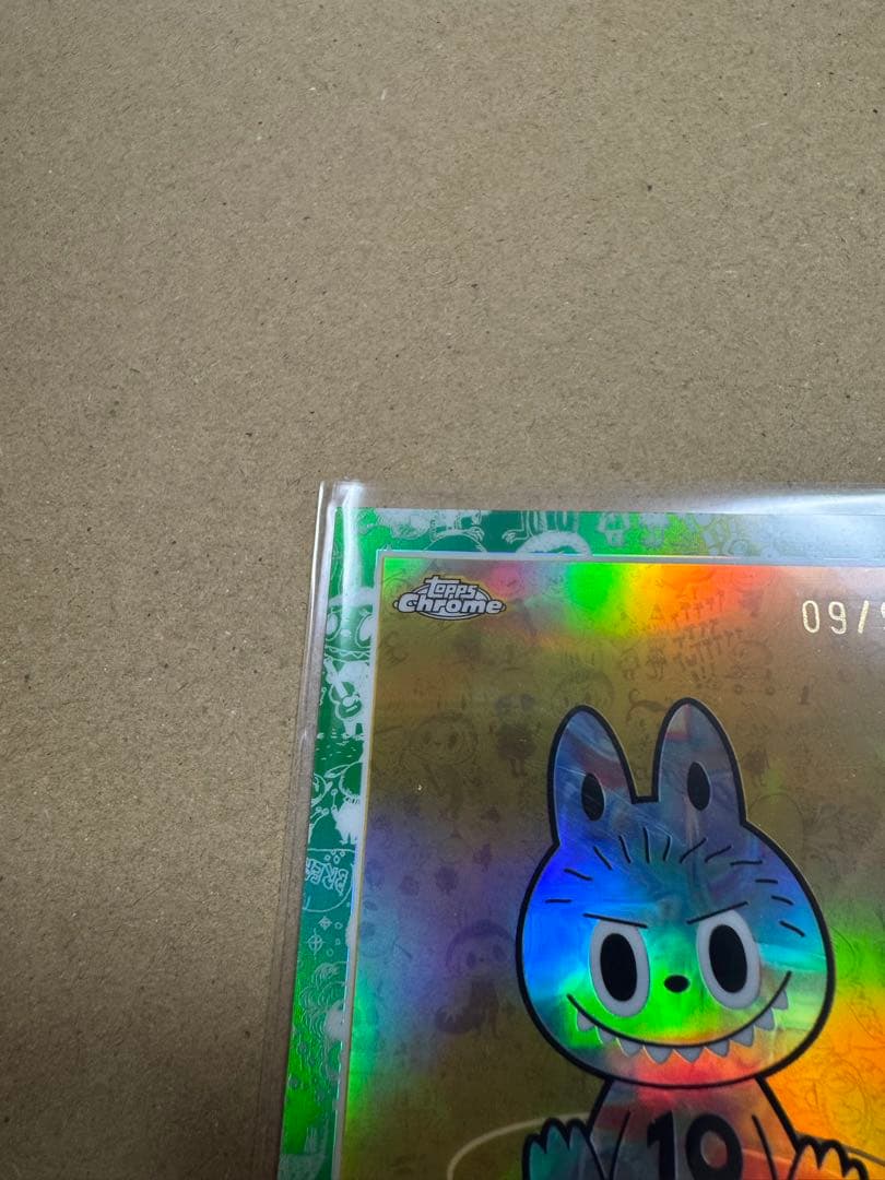 2025 Topps Chrome Labubu ラブブ トレカ シリアル入り