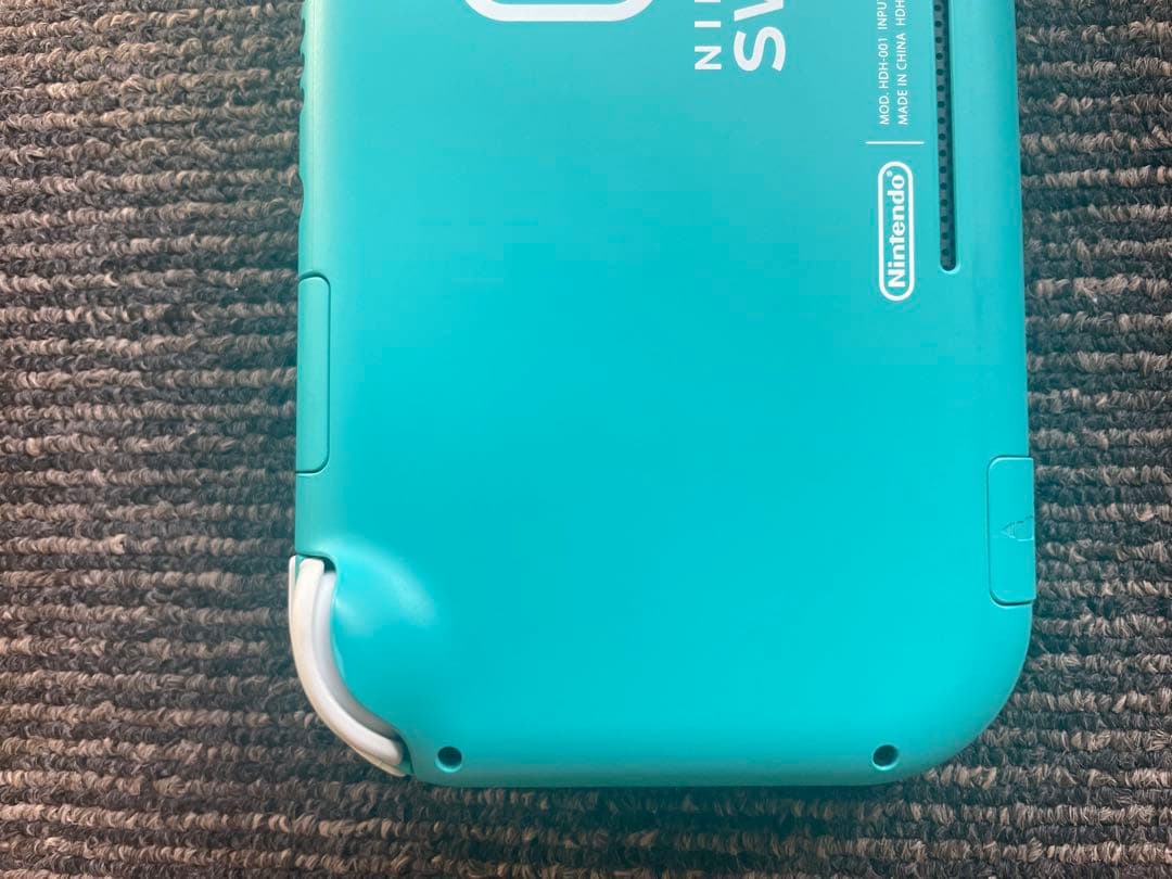 Switch ライト　 ターコイズ 本体 充電器付き　ジャンク品