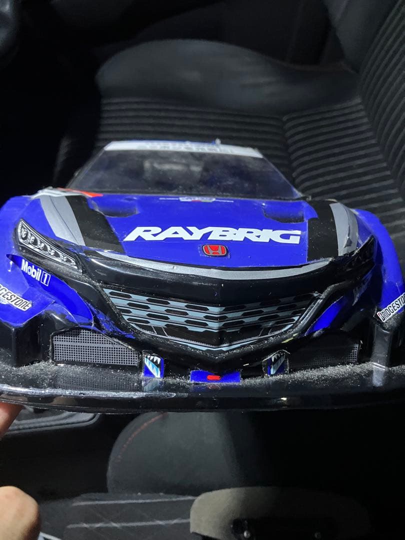 TT01 シャーシ　NSX 本体のみ