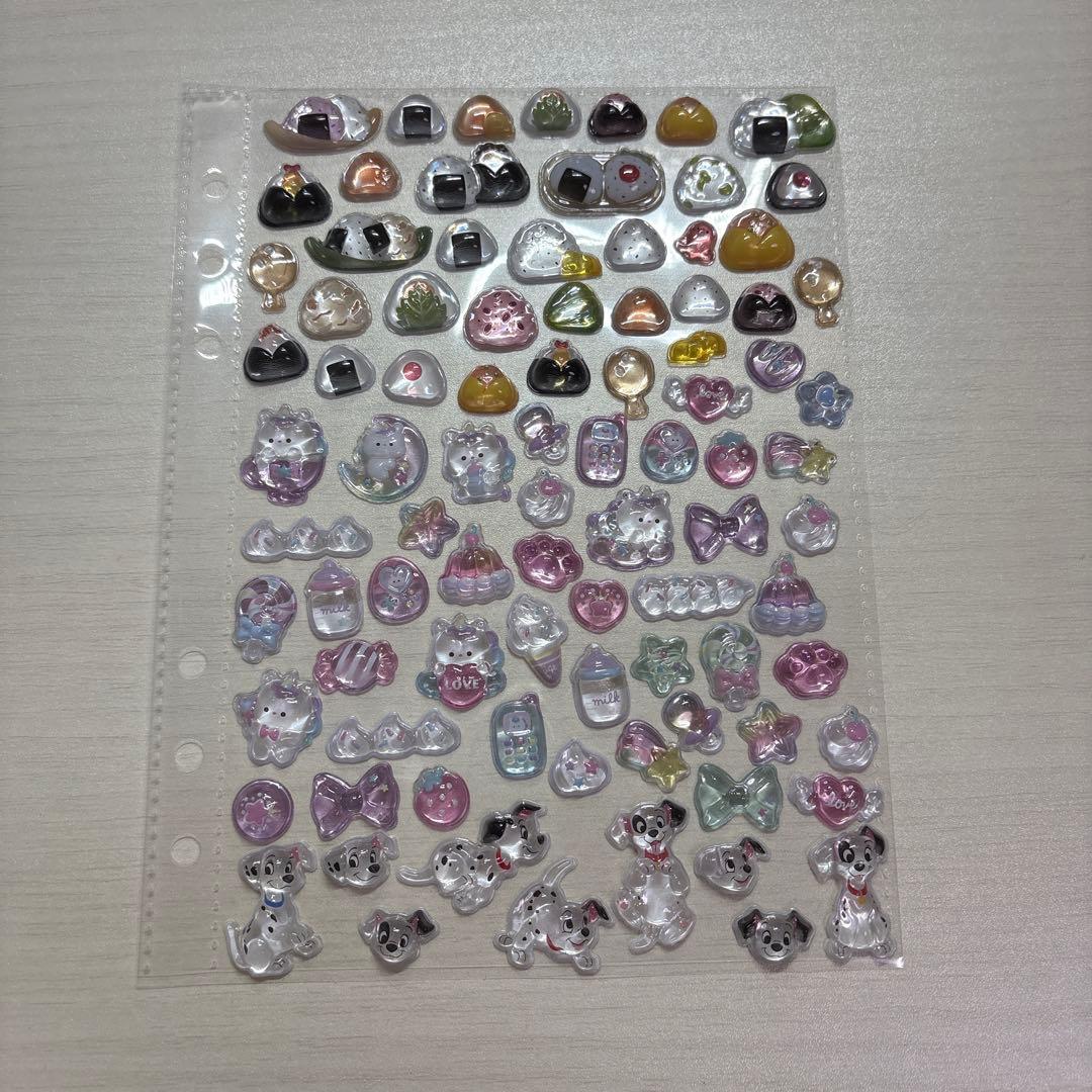 キャラクターシールセット 引退　完成品