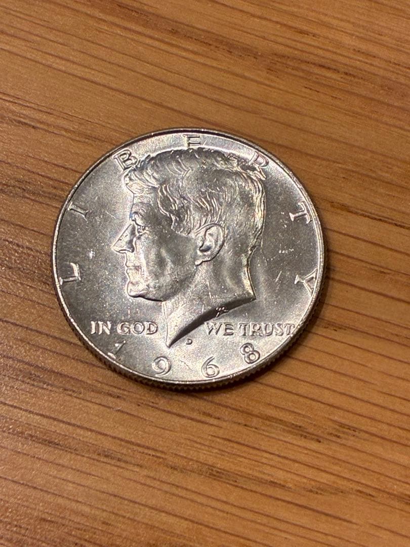 ハーフダラー1964〜1968銀貨　6枚セット