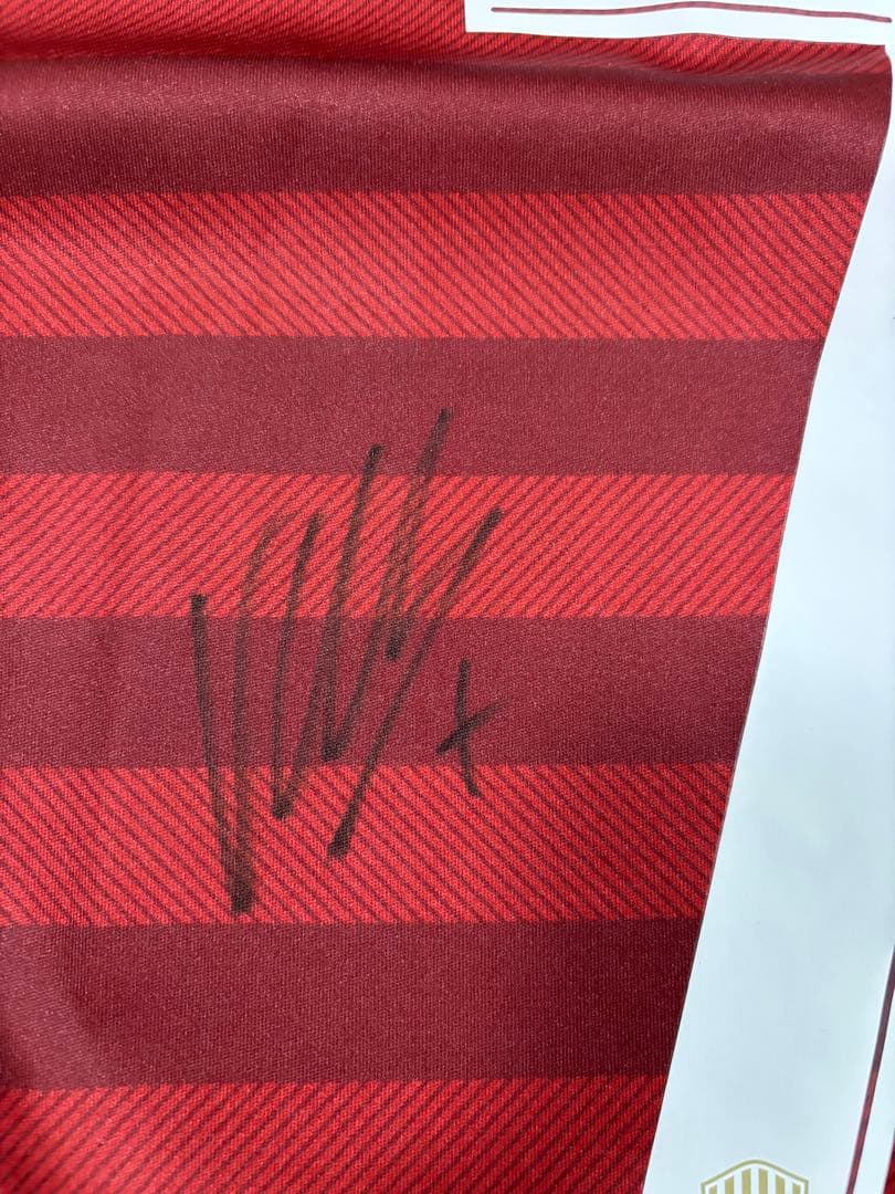 に*こ様 ヴィッセル神戸 ビジャ 直筆サイン入りユニフォーム2019 L