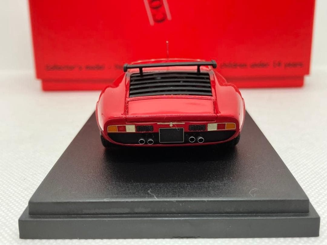 ★1/43★ランボルギーニ イオタ SVR★レッド★ロム特注★MRコレクション★