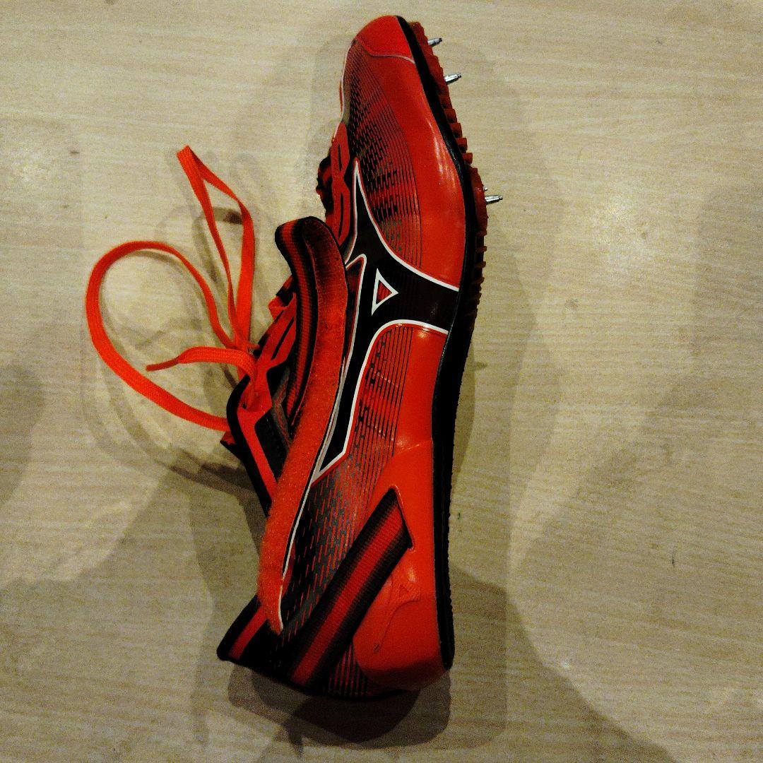 Mizuno 陸上競技用スパイクシューズ レッド