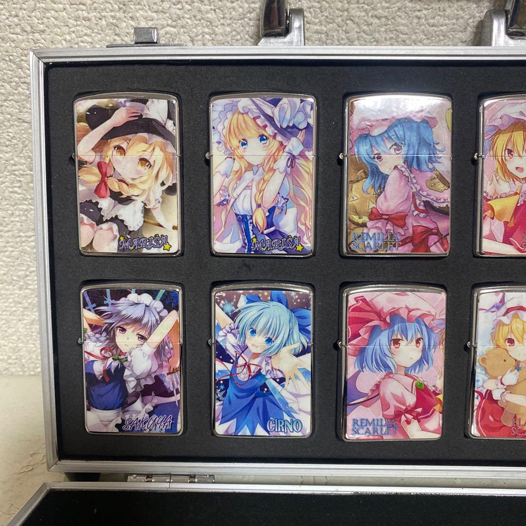 東方project 美少女　オイルライター　セット　zippo 風　TM