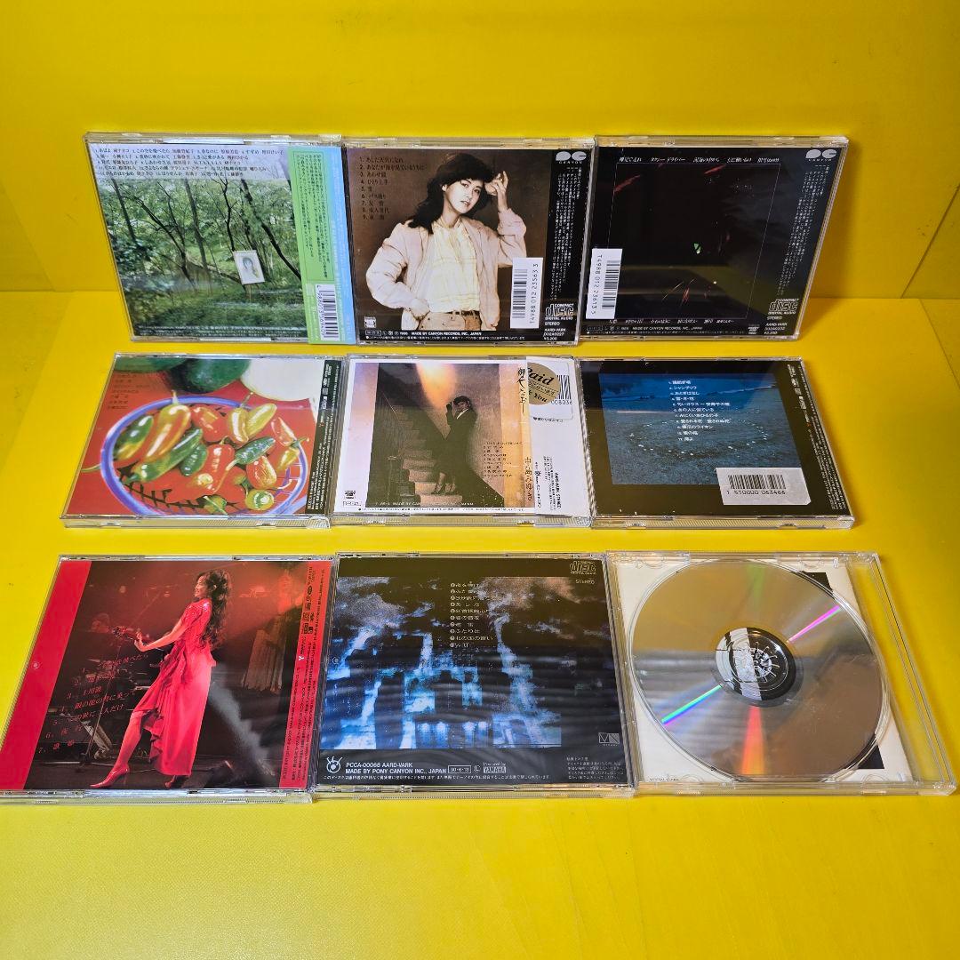 ※新品ケース交換済み　中島みゆきCD35枚一式