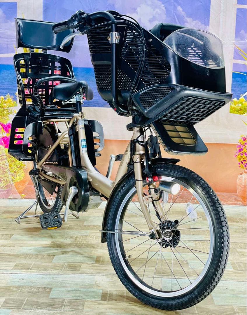 超特価！アンジェリーノ⭐️ブリヂストン子供乗せ電動アシスト自転車Y2467