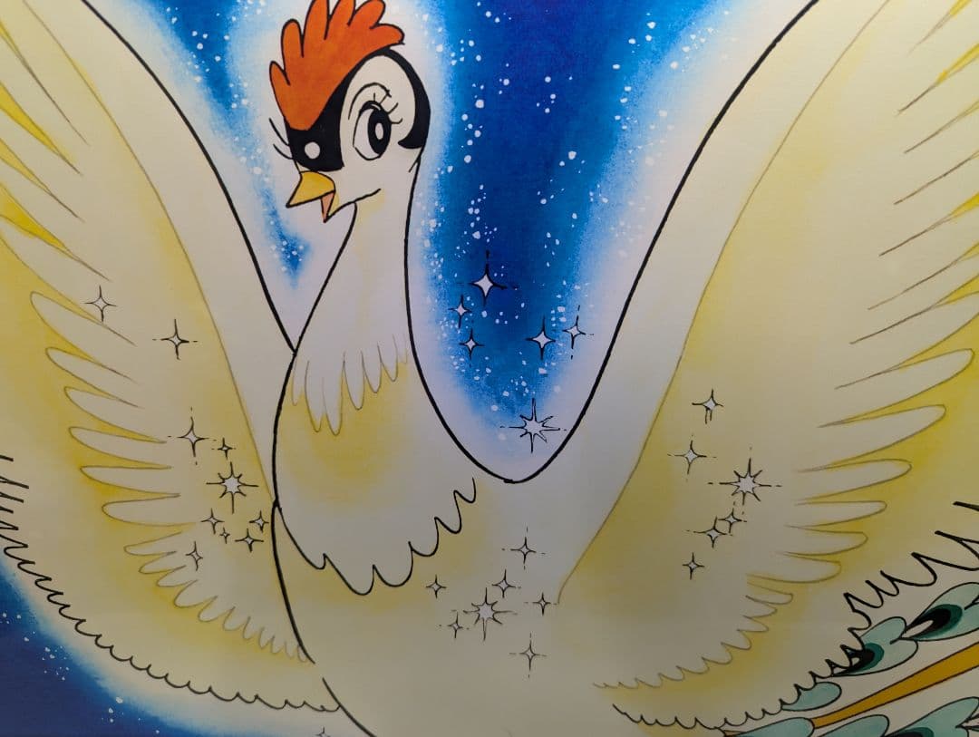 イラスト アートボード メタライズアート 火の鳥　手塚治虫
