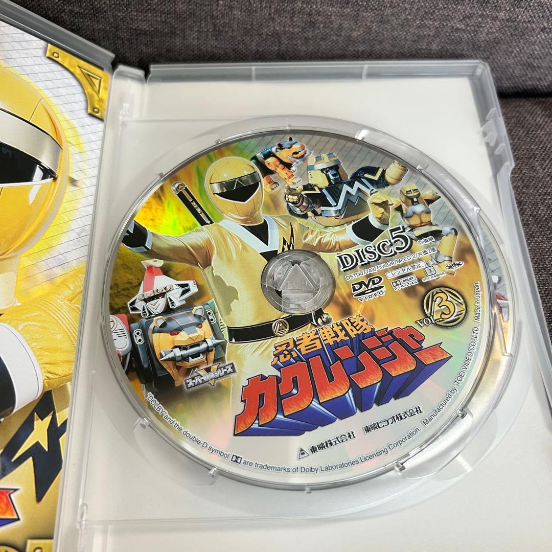 忍者戦隊カクレンジャー VOL.1〜5〈各2枚組・全53話〉