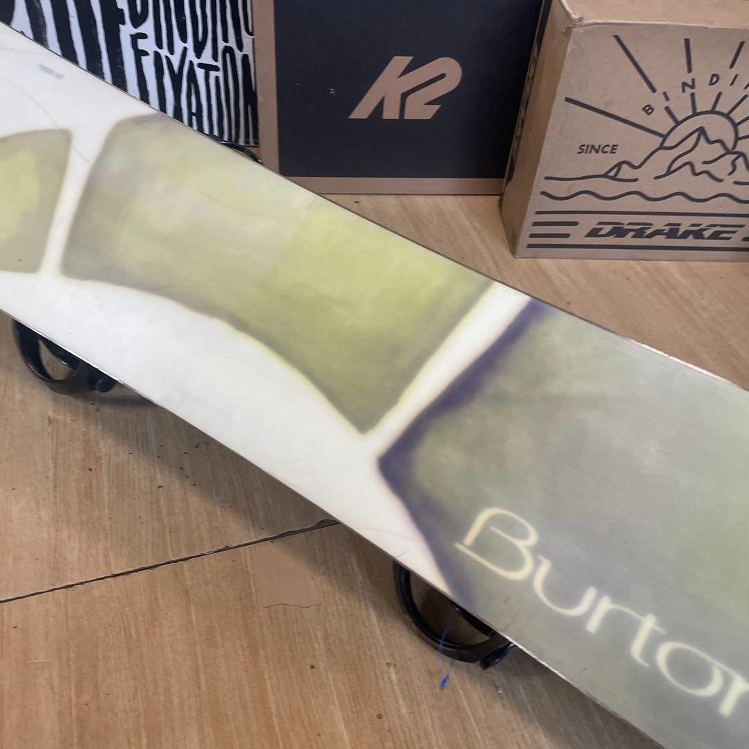 BURTON×K2　バイン付きスノーボードセット　テリエモデル　バートン