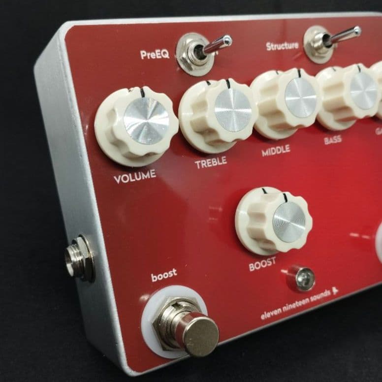 【ハンドメイドエフェクター】BOGNER EcstasyRed風ディストーション