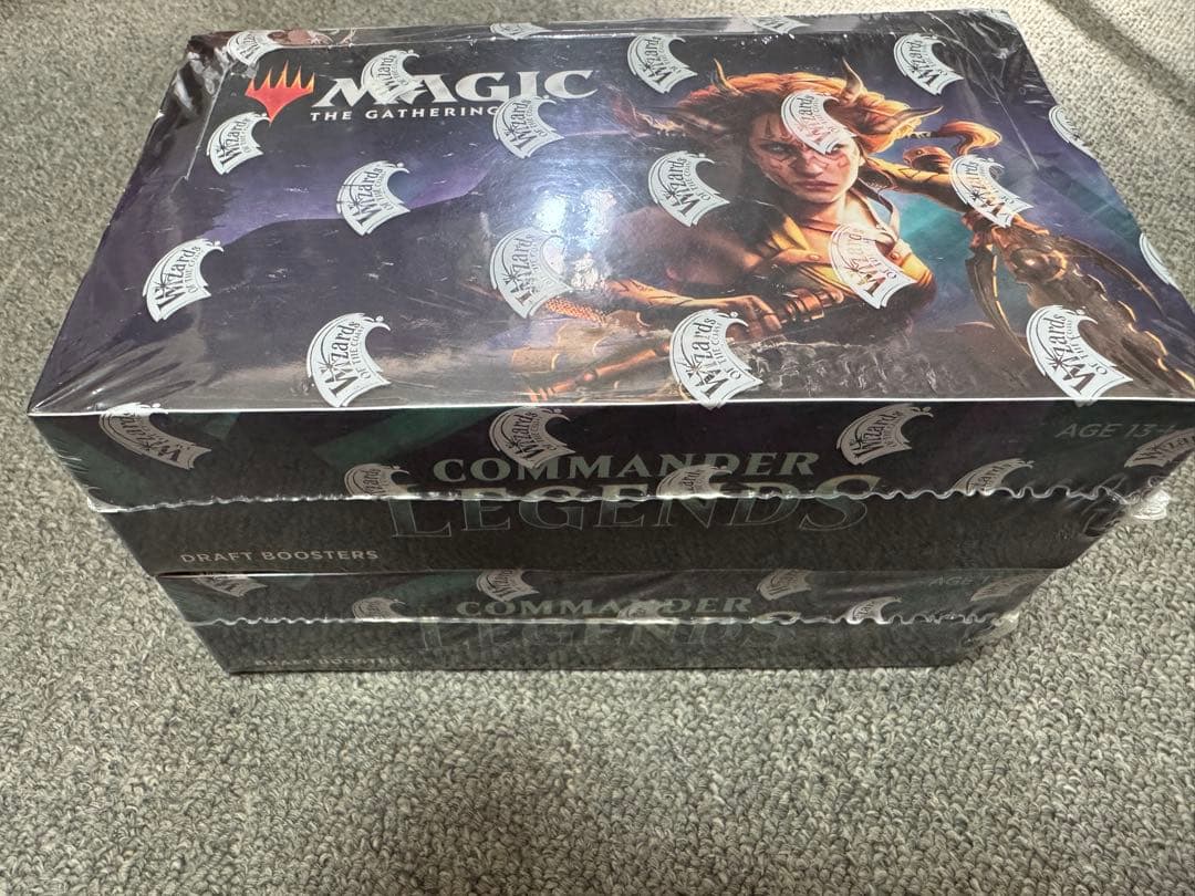 MTG 統率者レジェンズ ドラフト・ブースター 英語版　2 Box