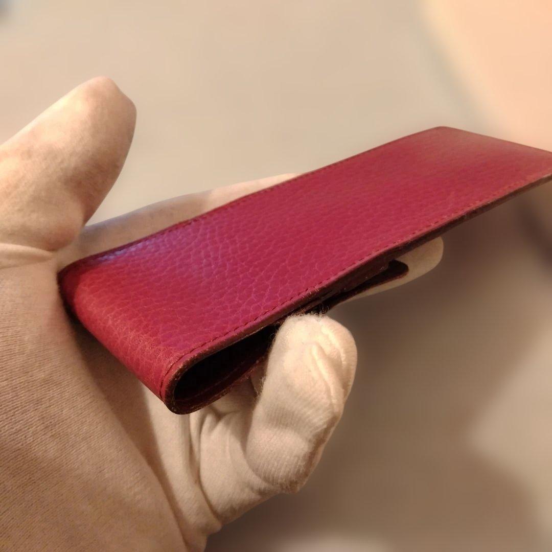 お値下げ　カルティエ　本革ペンケース　箱付き