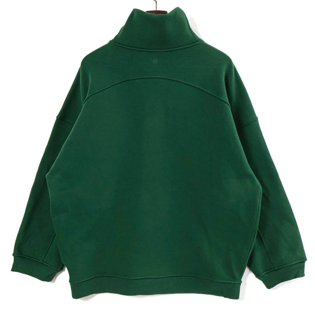 H4710-118◾️ルルレモン　ハーフジップ　オーバーサイズ