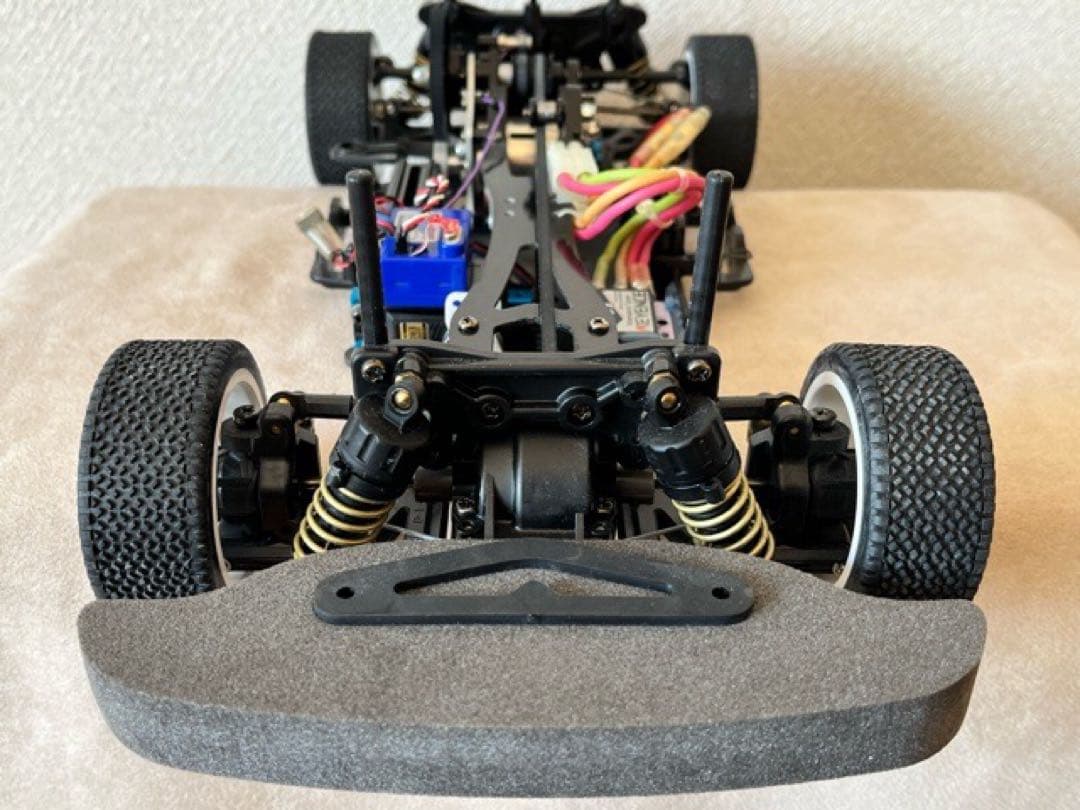 当時物 TA04-PRO ベルト駆動 4WD RCシャーシキット 未走行車