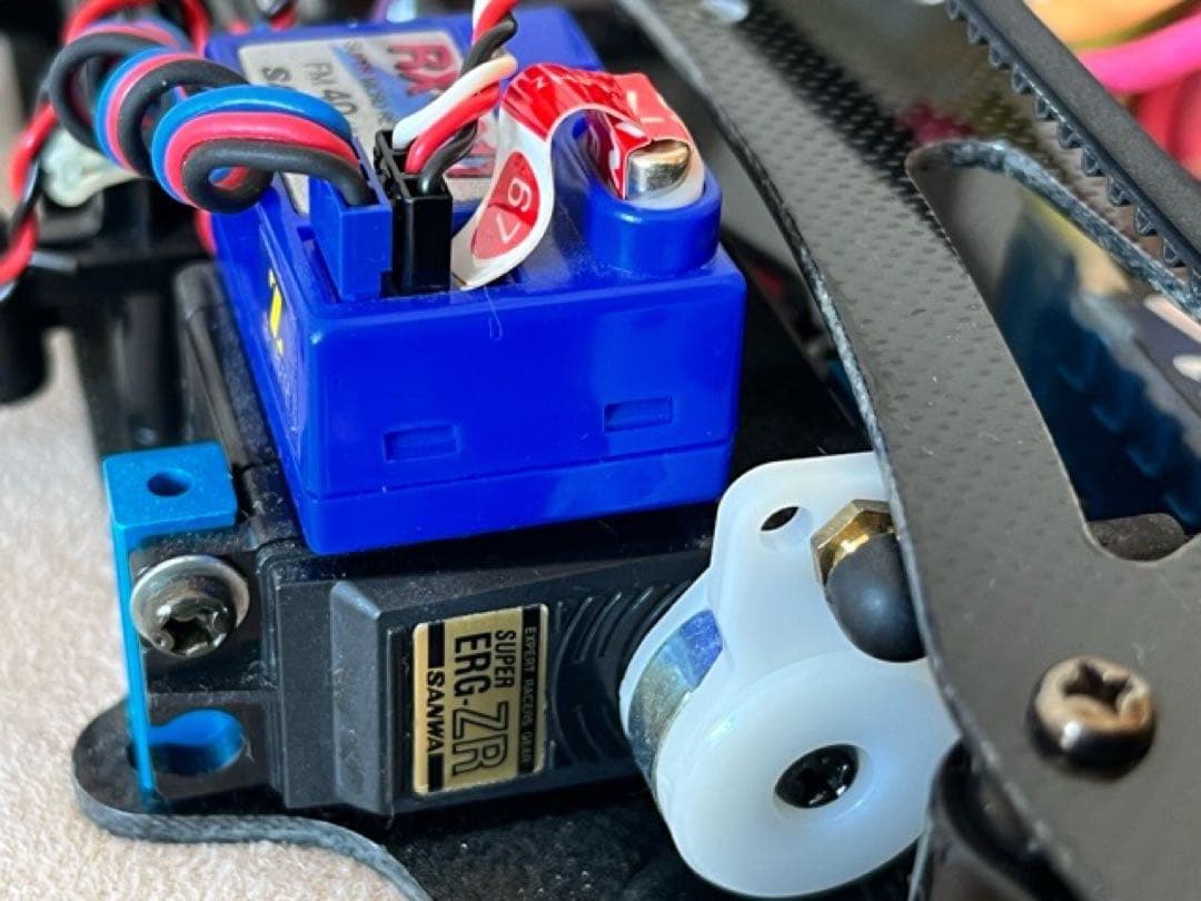 当時物 TA04-PRO ベルト駆動 4WD RCシャーシキット 未走行車