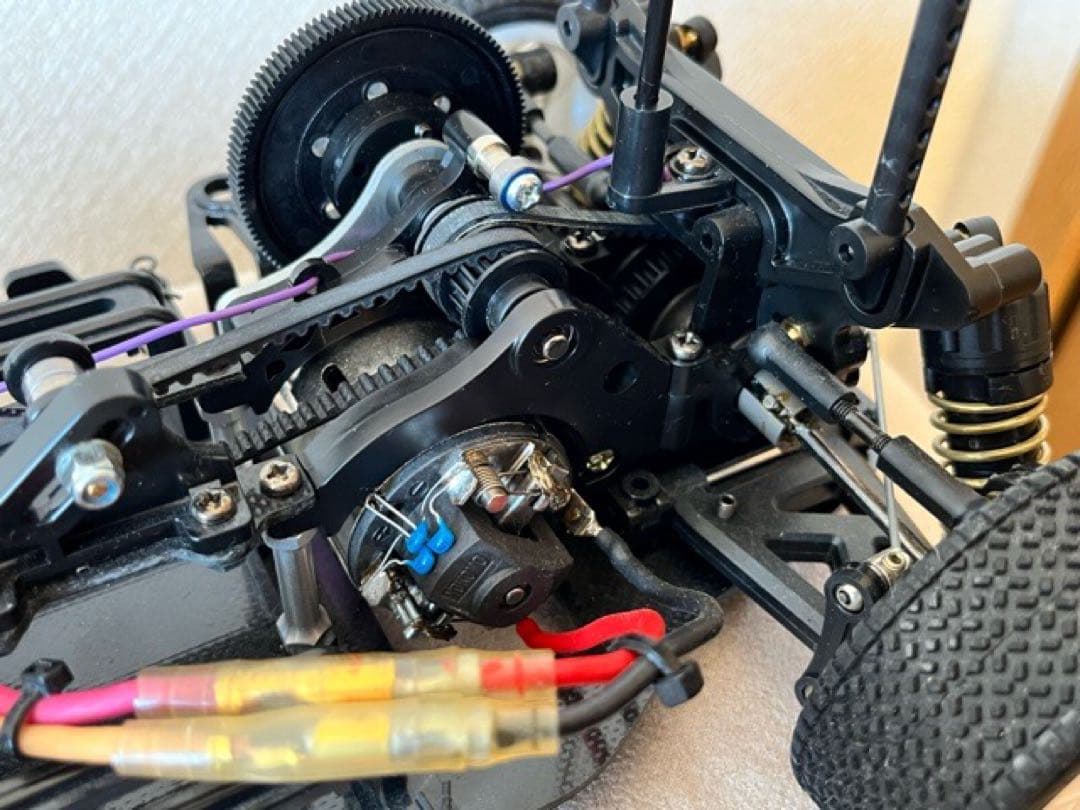 当時物 TA04-PRO ベルト駆動 4WD RCシャーシキット 未走行車