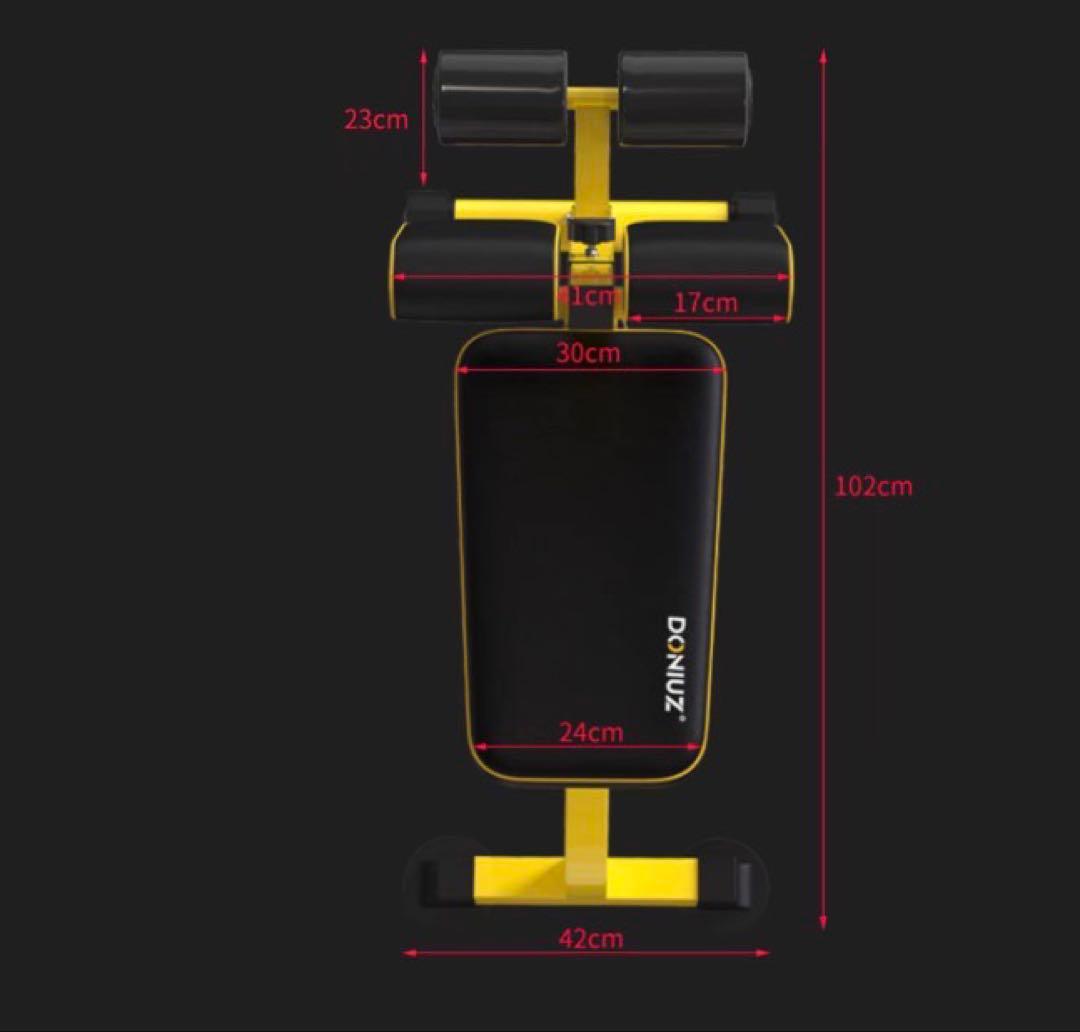 DONIUZトレーニングベンチ 折りたたみ 多機能