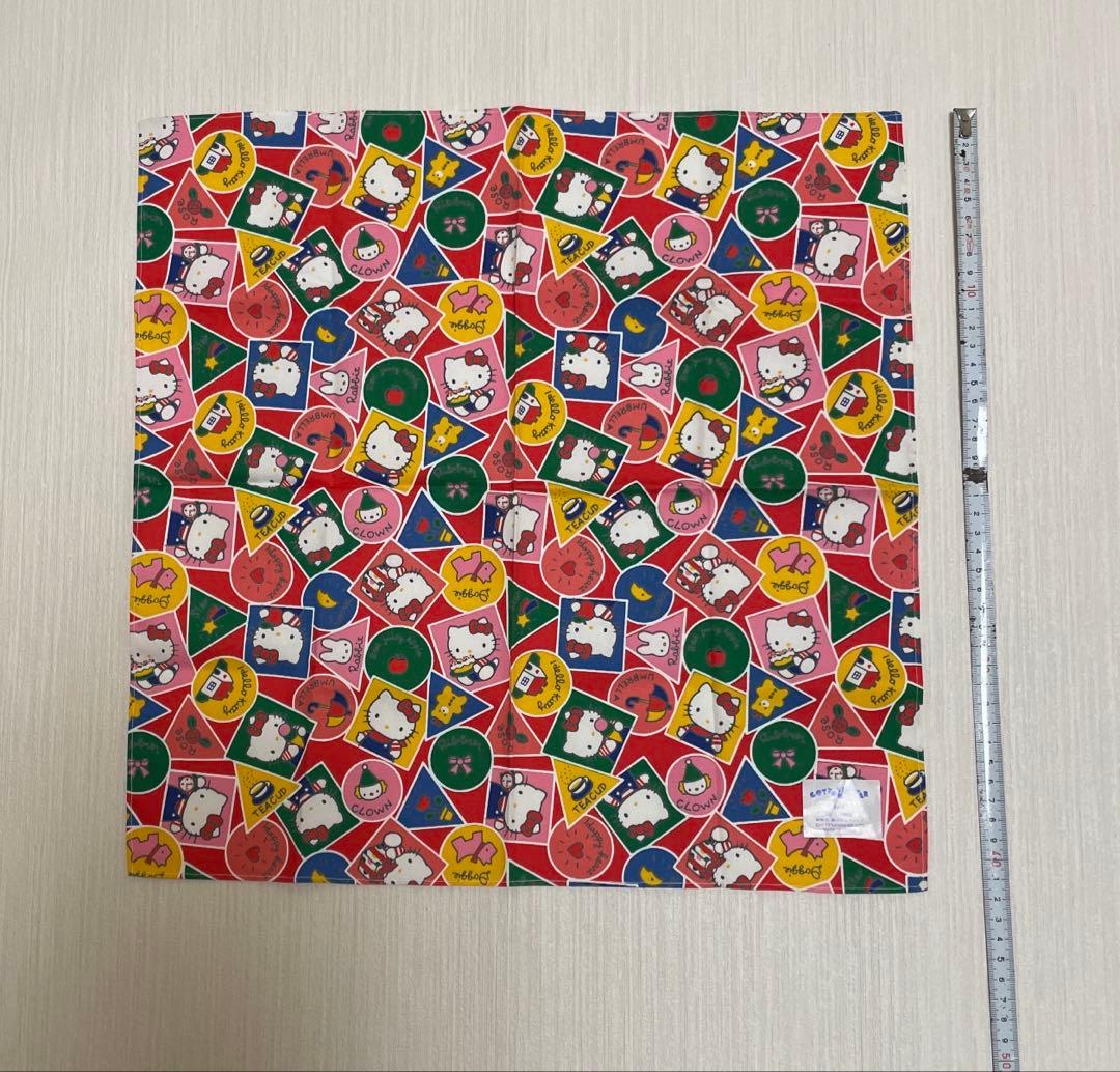 【匿名配送】未使用　キティちゃん　ナフキン　レトロ　1977 レア