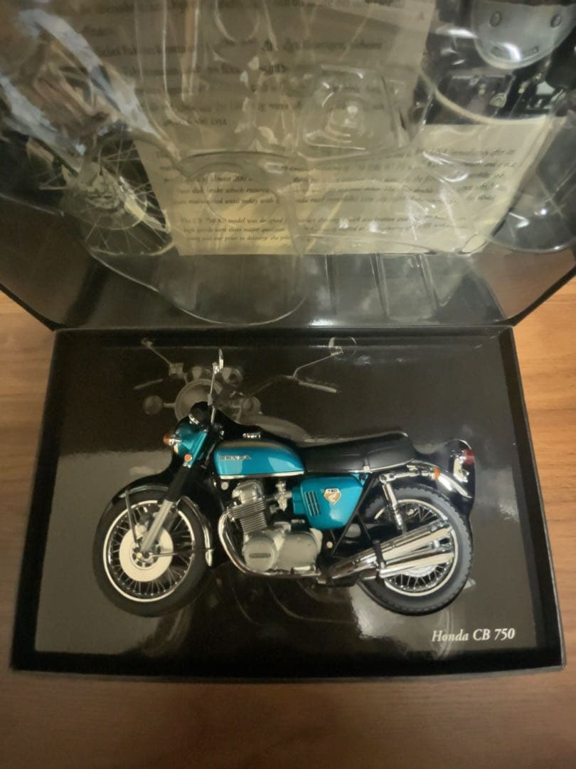 ミニチャンプス 1/12 Honda CB 750 ライトブルー