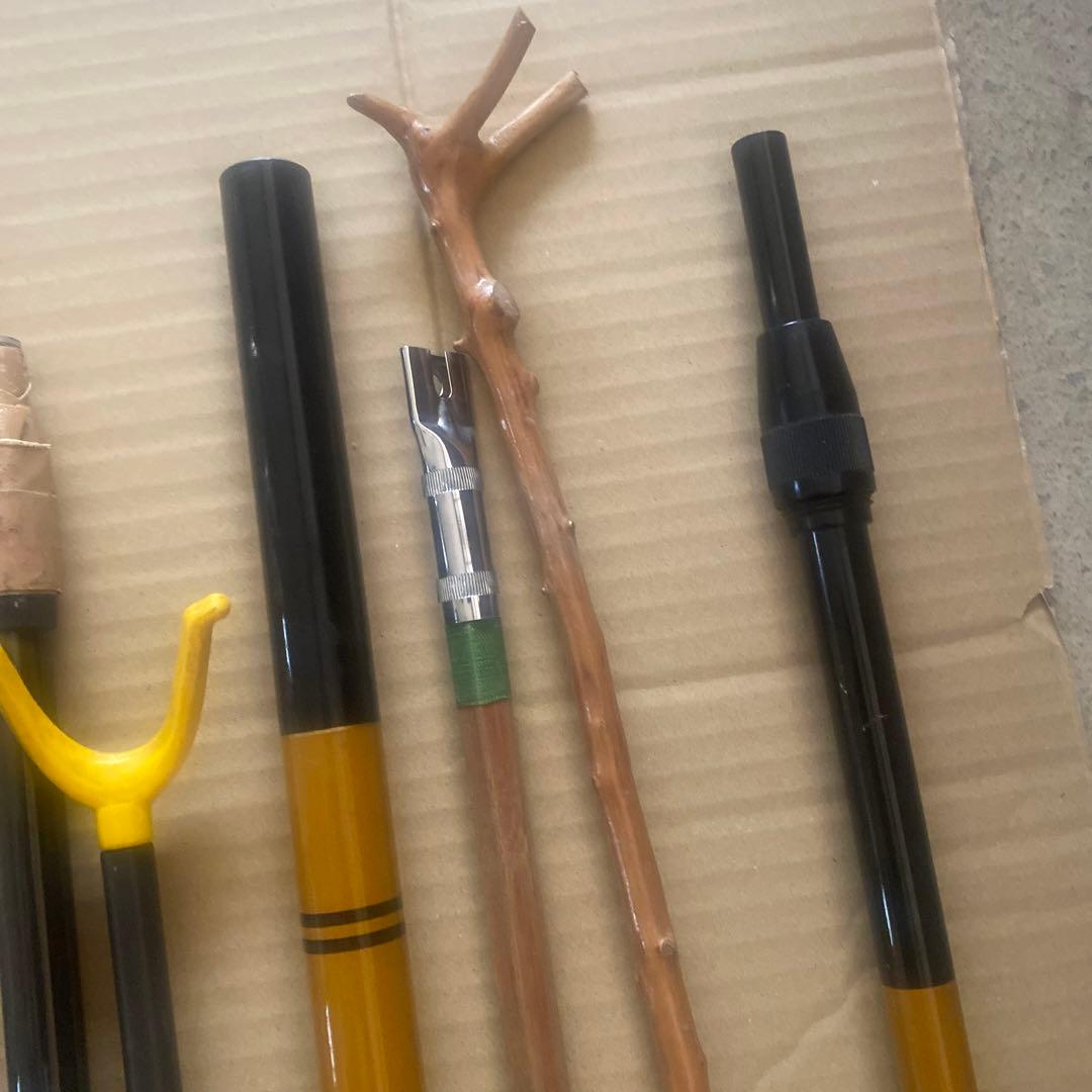 ヘラブナ竿 .竿掛複数本セット