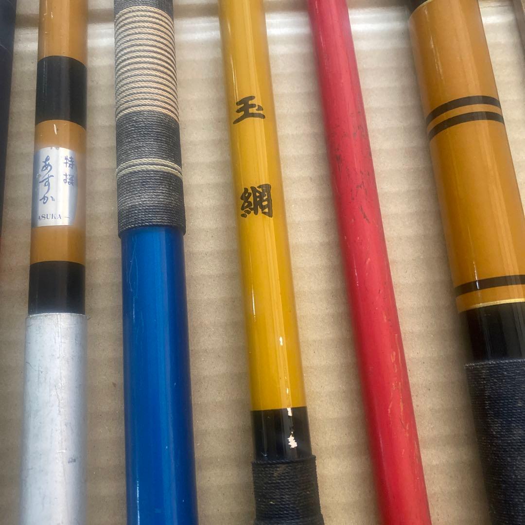 ヘラブナ竿 .竿掛複数本セット