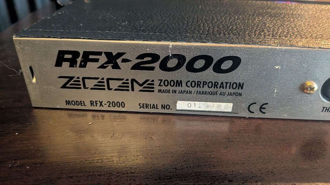 ZOOM RFX-2000　美品　送料込み（希少品）