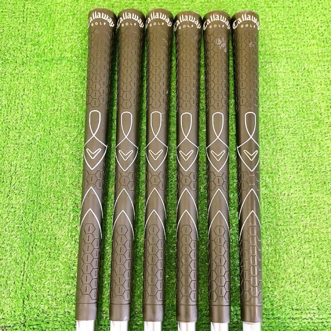 テ19★キャロウェイ X-22 豪華6本レディースアイアンセットL ライトブルー