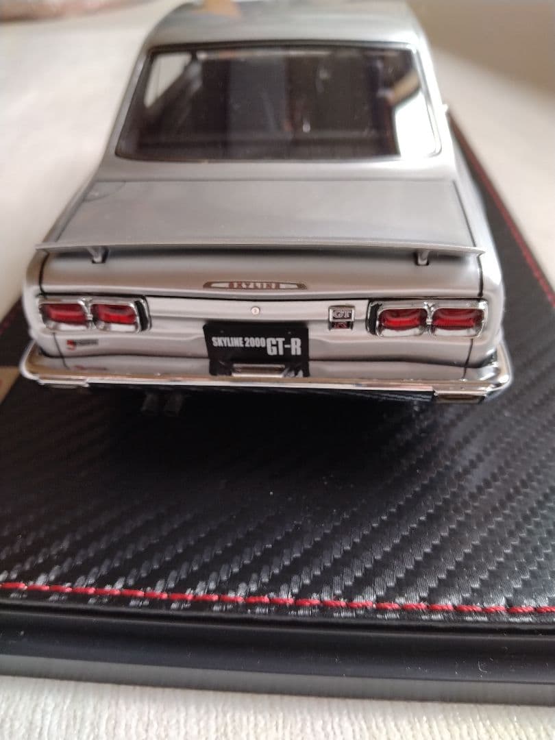 1/18 スカイラインGT-R ハコスカKPGC10クリアケース付ワイドタイヤ