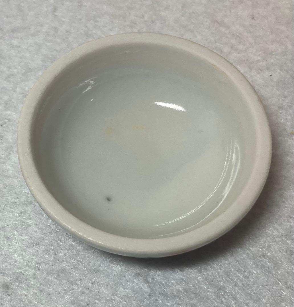 B412h「赤画 香合」清風与平造　共箱　京焼　湖山清風