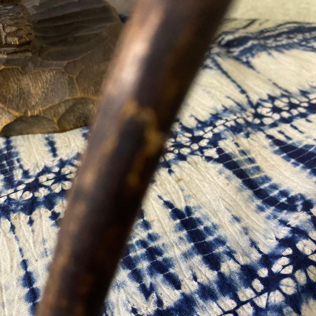 木彫　アイヌ　カムイセイクル　民芸　木彫熊