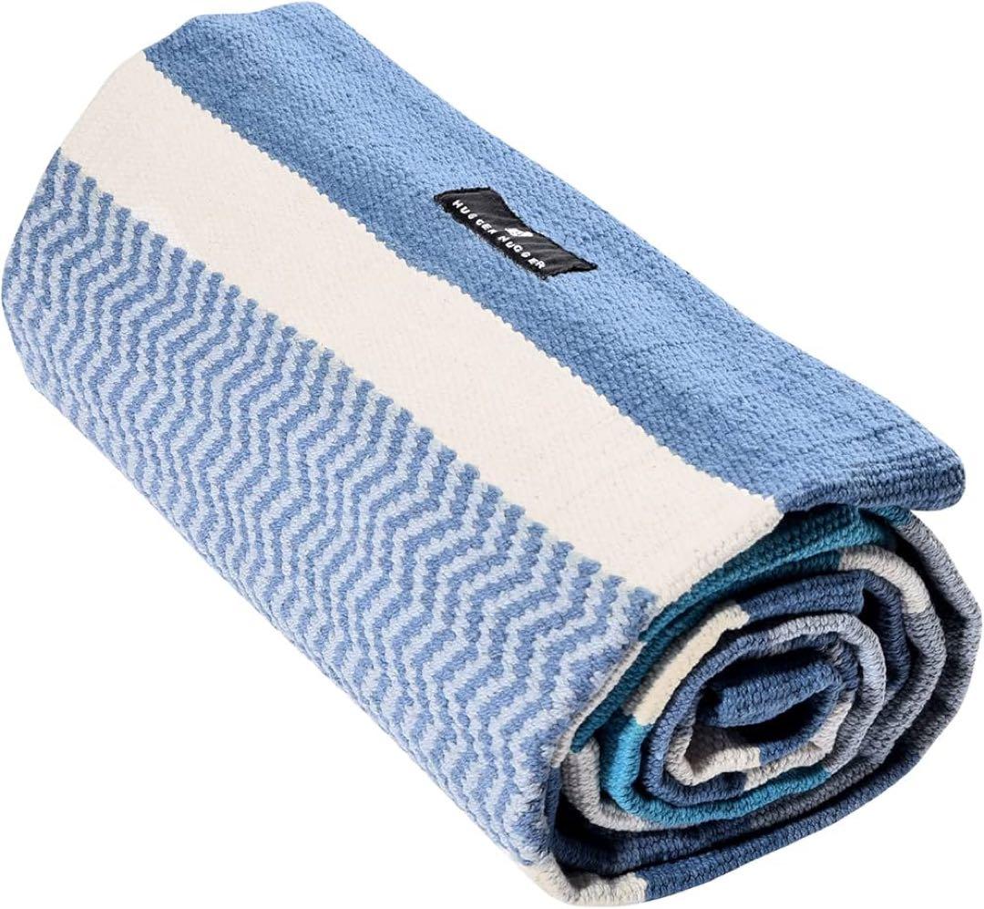Hugger Mugger ハガーマガー　コットンヨガラグ ブルー　ヨガマット