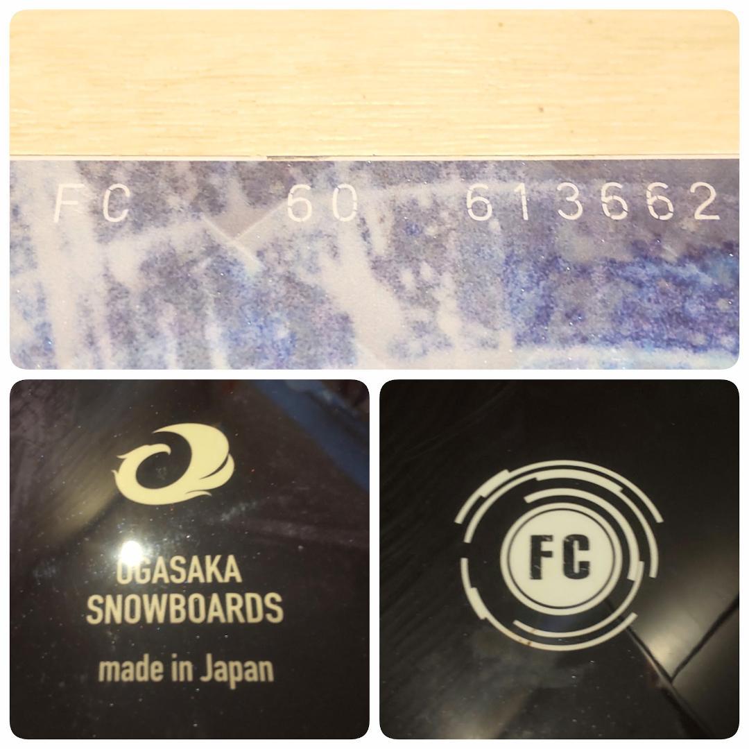ogasaka オガサカ スノーボード FC 160cm セミハンマーヘッド